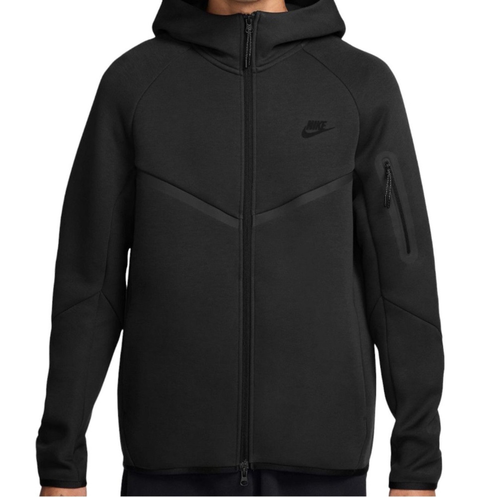 Nike TECH FULL ZIP Women's Black Hoodie